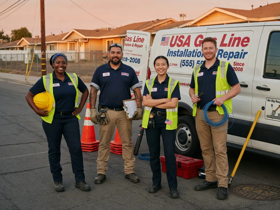 Gas Line Installation company in Leoma, TN